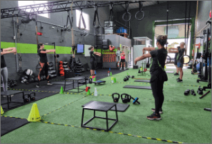 alongamento em vinhedo